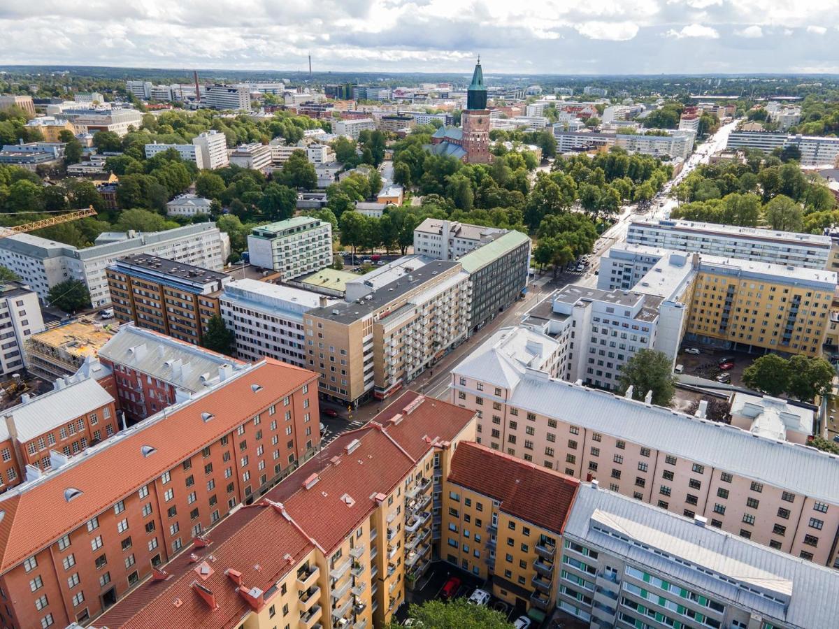 Excellent Downtown Location & City Rooftop Views Turku Dış mekan fotoğraf